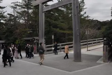 Ise Shrine: main gate