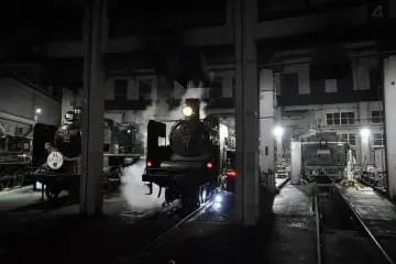 Kyoto Railway Museum: steam engines