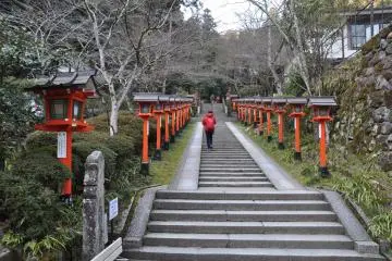 Climb to Kurama-dera