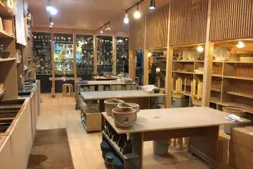 A comfortable craft space
