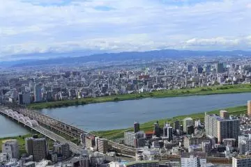 The view of Yodo River