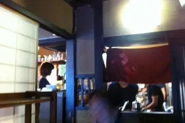 the restaurant waiting area.. not that you will need to wait too long