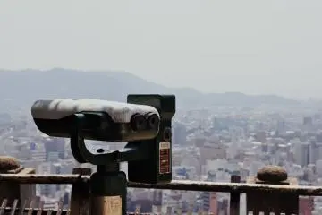 Par contre, avec le brouillard, la mer n'est pas visible