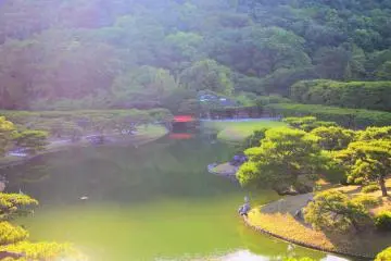 Ritsurin Park scenery