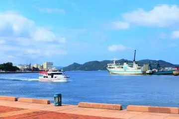 Boats in action