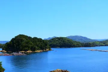 The stunning scenery of the Kujuku Islands