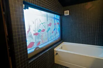 Fancy watching TV in the bath?