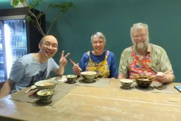A secret to Okinawan longevity is moai, a lifelong circle of friends who support each other through thick and thin. 