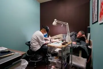 Get a tattoo in peace and privacy