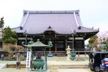 The main temple building 