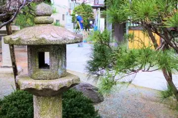 The scenery of the precinct