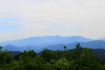 The incredible view from the top of Mt. Takao