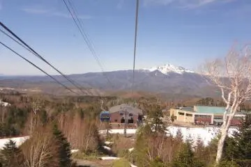 Taking the flying Ciao and looking out on the central range
