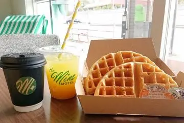 Waffles are always a good choice