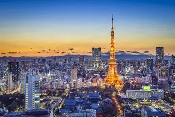 Tokyo Tower and skyline, Tokyo