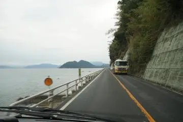 Many roads cling to the cost offering beautiful views of the sea