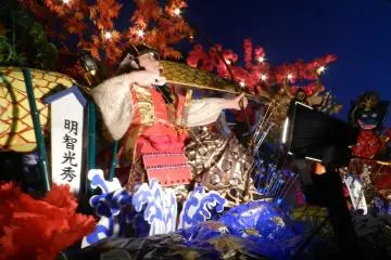 The highlight of the festival is the giant floats.