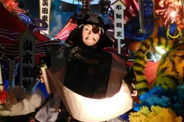 Every float had such an amazing range of characters.
