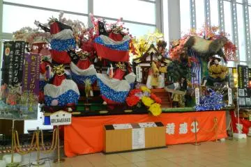 The winning float gets the honour of being displayed in Shinjo Station for the next year.