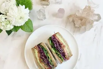 Look at those layers! (Photo: Vegan Cafe by Love - Used with Permission)
