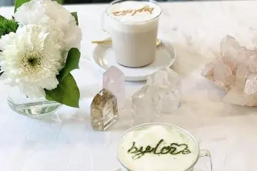 Even the drinks are made with love at By Love (Photo: Vegan Cafe by Love - Used with Permission)