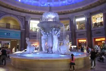 A Venetian inspired mall in Odaiba, Tokyo