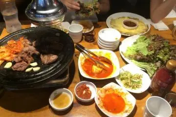 Korean Barbecue, K-Pop, and cosmetics abound in Shin-Okubo