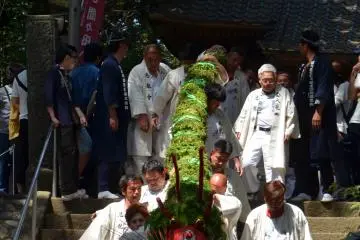 Snake on its way to the Mizunomi