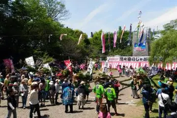 The main festival area