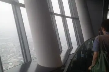 제일 높은 위치에서 도쿄시내를 볼 수 있다