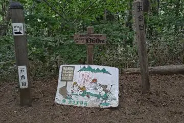 A sign saying, take nothing but pictures and leave nothing but foot prints