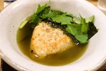 Yakimeshi chazuke