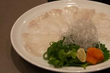 Yamaguchi fugu sashimi