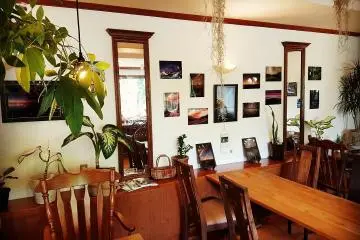 Inside the cafe