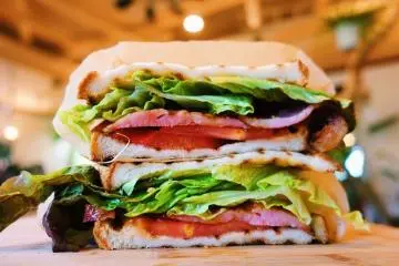 The BLT sandwich is a menu favorite