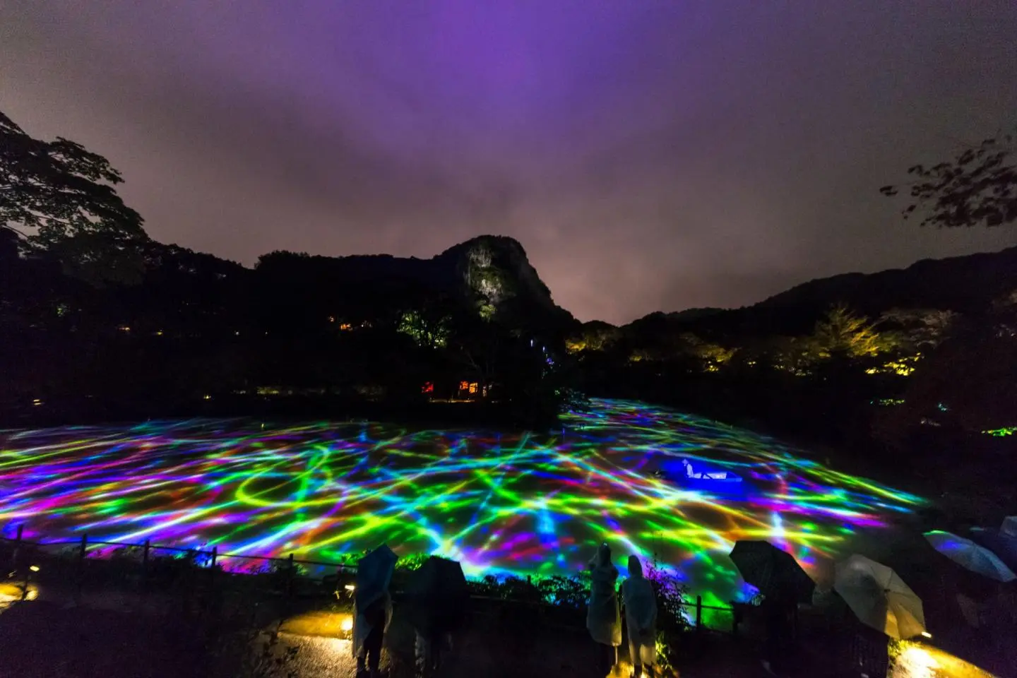 TeamLab: A Forest Where Gods Live 2023
