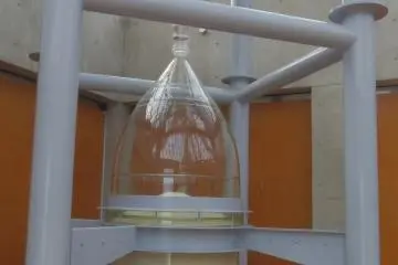 The world's largest hourglass
