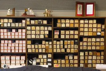 Exhibits on display