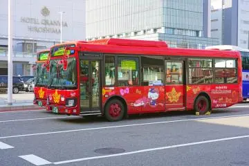 All aboard the Meipuru-pu sightseeing loop bus