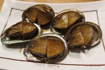 Stewed awabi