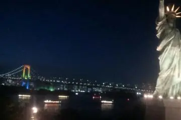 레인보우 브릿지 야경