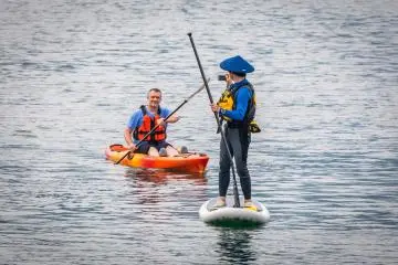 Explore Kamigoto’s inlets by sea kayak and SUP