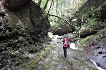 Rocks and boulders tell the story of this valley. 