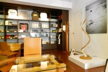 You can also find the only store I've ever found Ferraris and teapots co-existing; the Ken Okuyama design store.