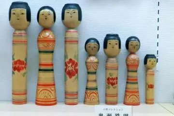 Just a few doors down, in the Nana Beans building, there is a Kokkeshi Doll Museum on the fifth floor. It's totally free and worth a look!