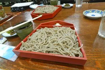 Our finished noodles!