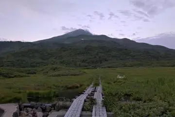 The view from the lodge