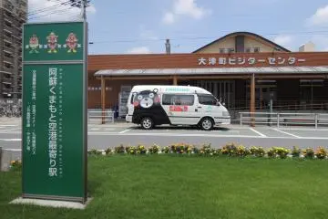 The visitor center