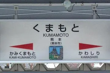 Traditional station sign