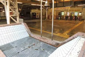 The entrance to the station